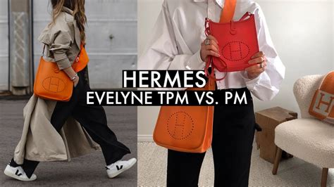 HERMÈS EVELYNE TPM VS. PM 